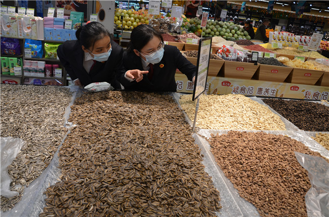 安徽合肥庐阳区 强化散装食品标签与食用农产品信息核对，守护市民“舌尖上的安全”